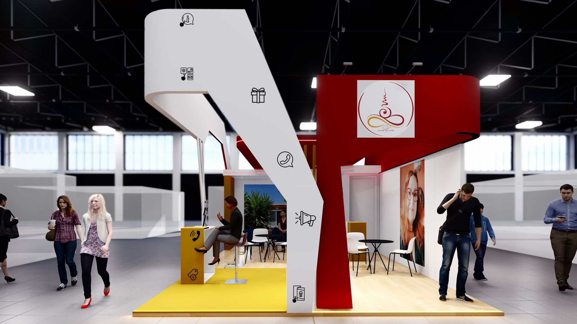 stand clés en vie
