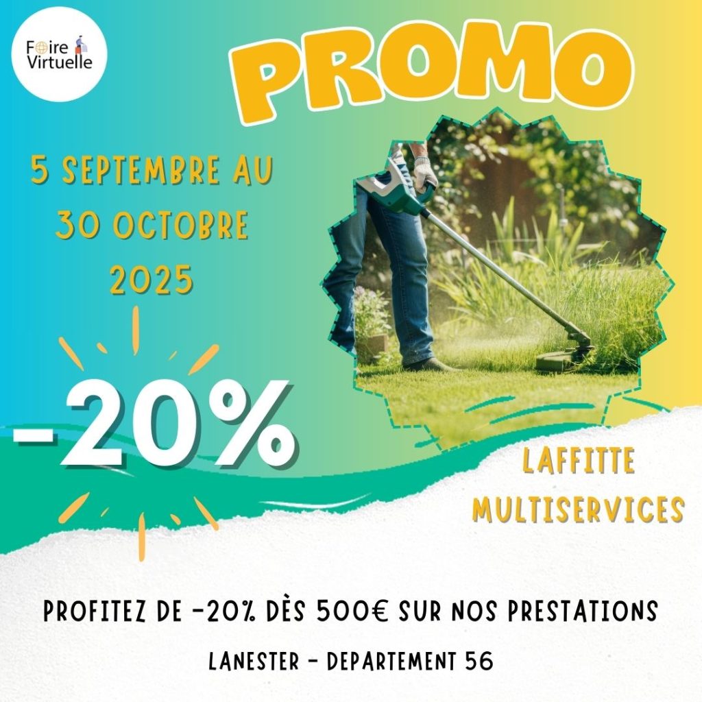 Promo Laffitte Multiservices