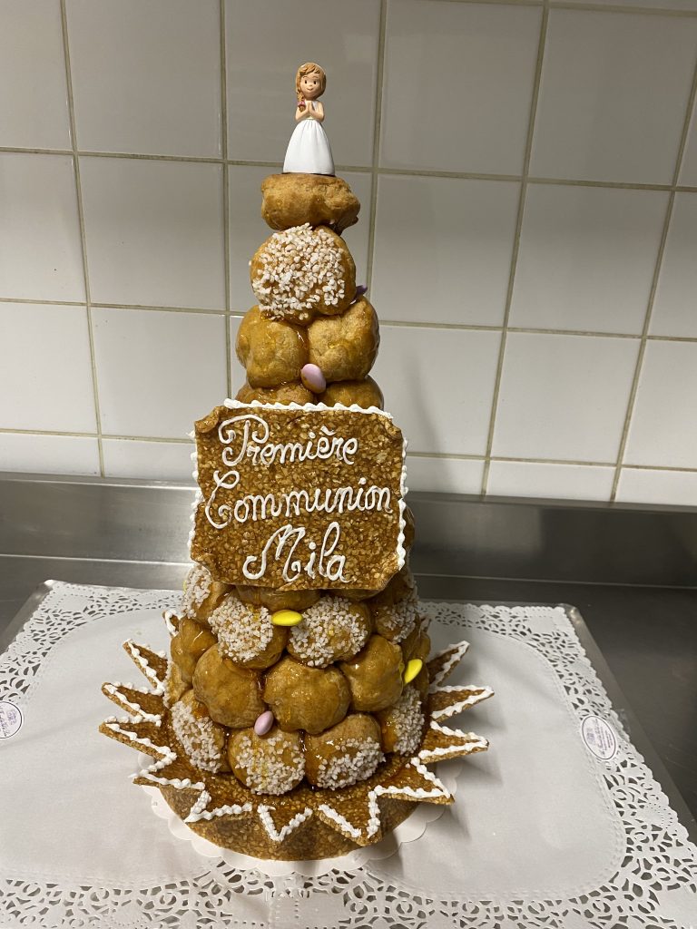 Pièce montée pour communion - Au Fournil du Val de Loire Montjean Sur Loire