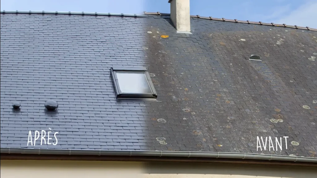 Nettoyage toiture RW Rénovation Lorient