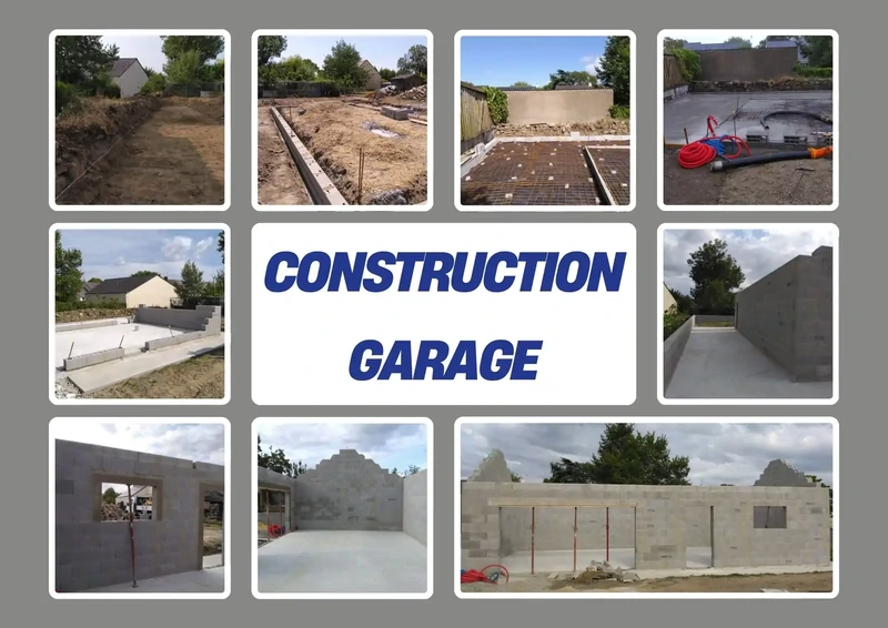 Construction garage Bataille à Quilly Loire Atlantique